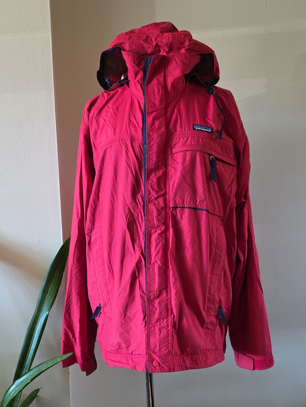 🔥Vintage 1987 Patagonia Guide Women's Rain Shell Hooded Jacket S W/Flaw ⛔️FINAL